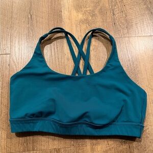 Lululemon Energy Bra Teal Size 8